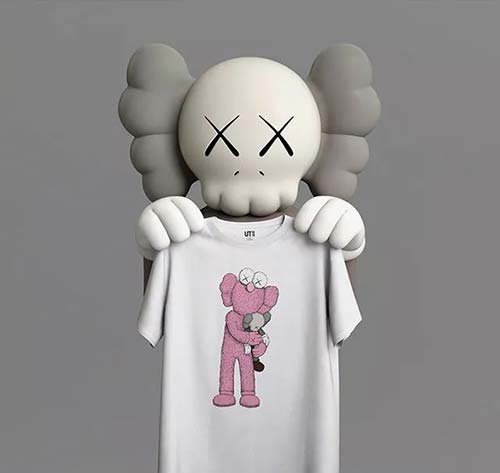 KAWS 與 優(yōu)衣庫(kù) 合作T恤