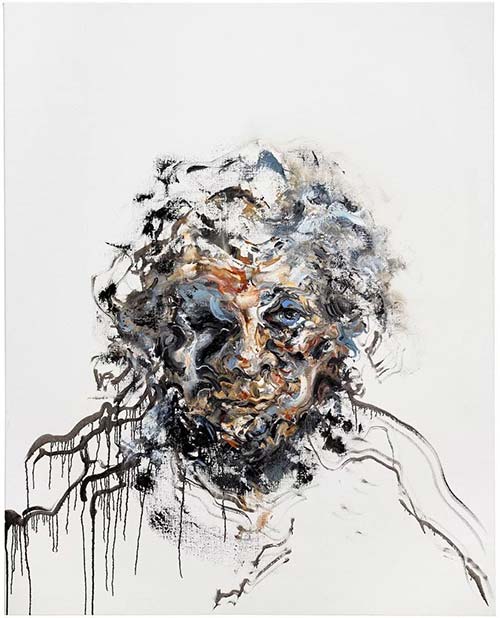 Maggi Hambling，Self portrait，2017，版權屬于 Maggi Hambling