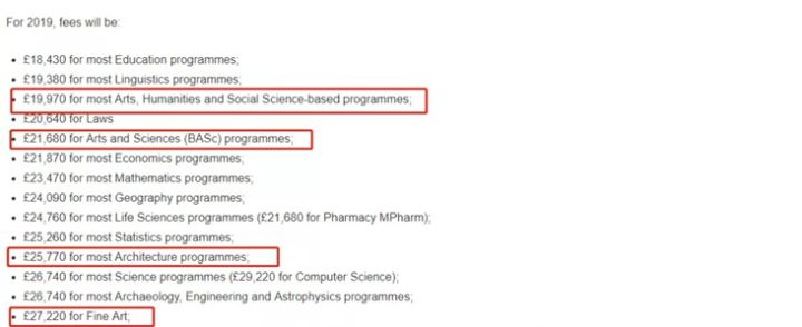 皇家藝術(shù)學(xué)院純藝術(shù)類留學(xué)費用