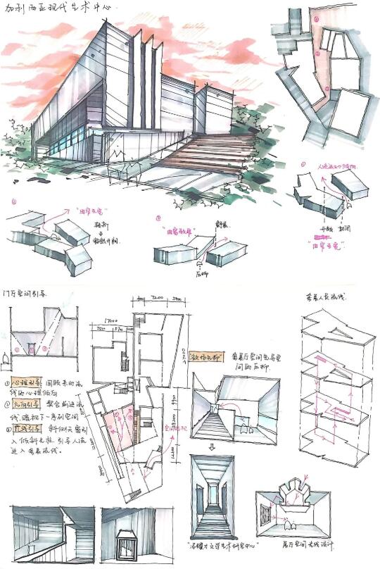 學(xué)生作品：經(jīng)典建筑案例抄繪